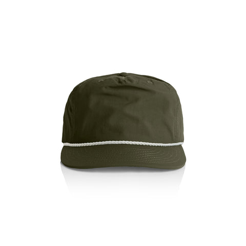 Surf Rope Cap — ARMY/WHITE