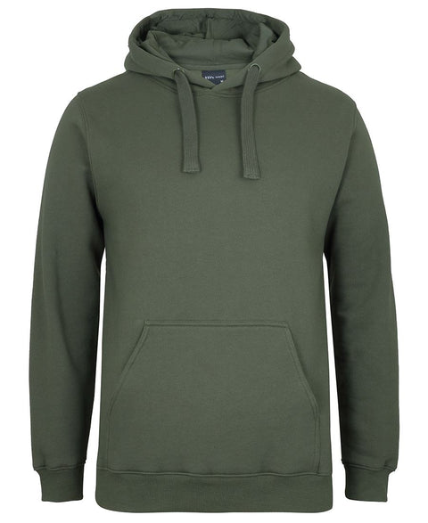 Netball Umpire Fleece Hoodie "Army" -  Front View