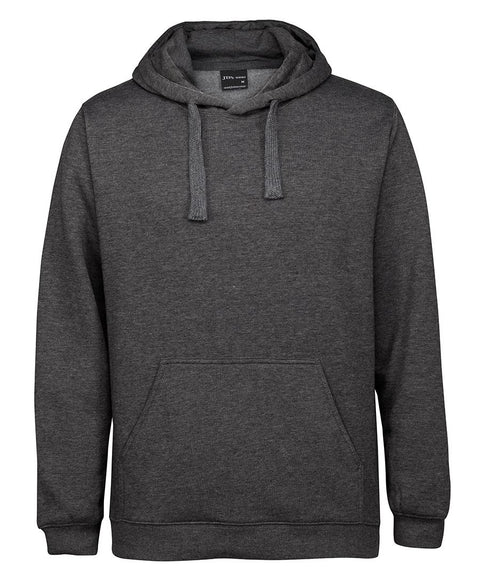 Netball Umpire Fleece Hoodie "Graphite Marle" -  Front View