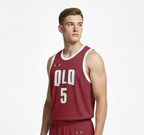 Custom Qld Core Reversible Basketball Singlet