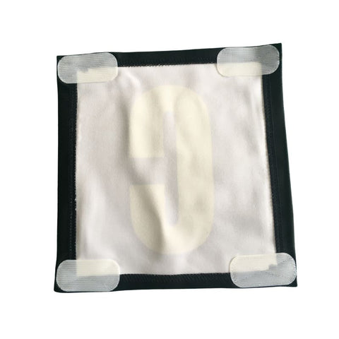Netball Positional Tags Set Black & Yellow