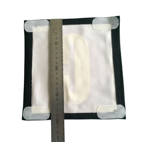 Netball Positional Tags Set Black & Yellow