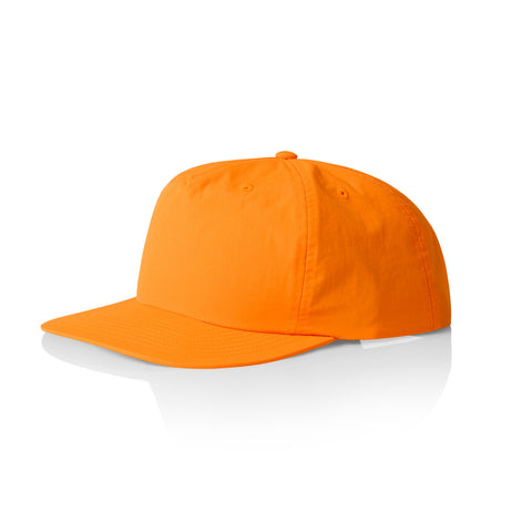 Surf Safety Cap — SAFETY ORANGE (left)