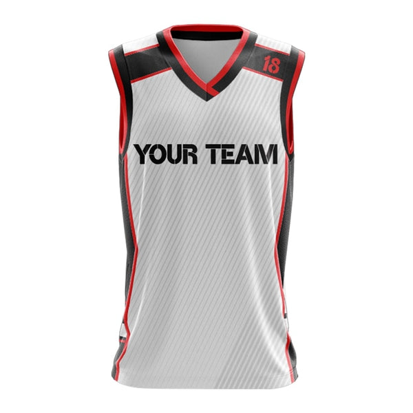 Custom Military Core Basketball Singlet Front View